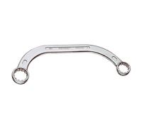 GEDORE Clé polygonale demi-lune 304 14 x 16 mm longueur 185 mm CV-acier chromé