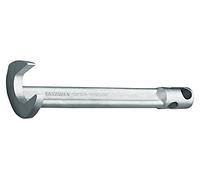 Gedore 311424 Clé à fourche coudée 24 mm, Argent