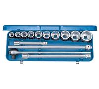 GEDORE 32 EMZ Jeu de clés à douilles 3/4" 14 pièces 6-pans 22-50 mm