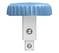 GEDORE Carré traversant, Entraînement 3/8", Sortie 1/4", max. 62 Nm, Tête champignon Torcofix, Retenue à bille, 4549-87