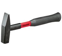 GEDORE 500 F-600 Marteau de serrurier avec manche en fibre de verre, 600 g