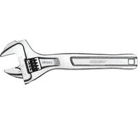 GEDORE 60 S 12 C Clé à fourche 12", réglable, chromée, 2668890