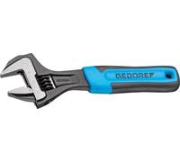 GEDORE 60 S 6 JP Clé à fourche 6", réglable, phosphatée avec poignée plastique, 2668823