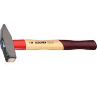 GEDORE 600 IH-600 Marteau de serrurier ROTBAND-PLUS avec manche en hickory, 600 g, 8584390