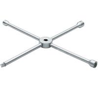 GEDORE 28 PRV Clé en croix universelle 17x19x21x1/2", 550x550 mm