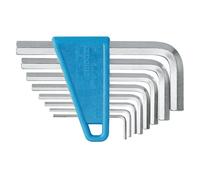 Gedore 6352000 6 pans intérieurs Jeu de clés mâles coudées 2 mm, 2.5 mm, 3 mm, 4 mm, 5 mm, 6 mm, 8 mm, 10 mm 8 pièces