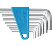 Gedore 6352000 6 pans intérieurs Jeu de clés mâles coudées 2 mm, 2.5 mm, 3 mm, 4 mm, 5 mm, 6 mm, 8 mm, 10 mm 8 pièces