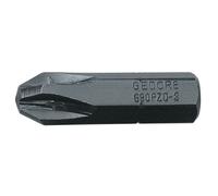 GEDORE 690 PZD 2 L S-010 Embout de tournevis 1/4", pack avantage 10 pièces PZ...