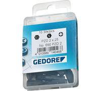 Gedore 690 PZD 3 S-010 6553090 Embout cruciforme PZ 3 Acier Chrome-Vanadium spécial bruni C 6.3 1 pc(s)