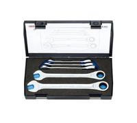 Gedore 2297434 Jeu de clés mixtes à cliquet 5 pièces Ouverture de clé (métrique) 8 - 19 mm