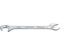 Gedore Clé à fourche double 6095280 8-13 mm chromée Long. 131 mm