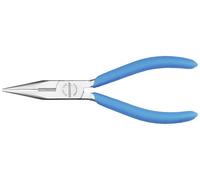 Gedore 8132-140 TC pour l'atelier Pince plate à becs ronds droite Acier de traitement 140 mm