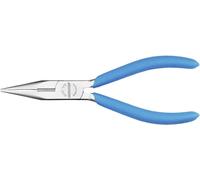 Gedore 8132-140 TC pour latelier Pince plate à becs ronds droite Acier de traitement 140 mm