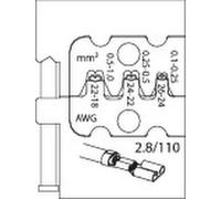 GEDORE 8140-09 Insert modulaire pour douilles plates 2,8, 1830635