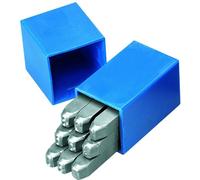 Gedore 8605140 Jeu de poinçons chiffres Hauteur des caractères: 6 mm