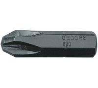 Gedore 890 PZD 4 6553760 Embout cruciforme PZ 4 Acier Chrome-Vanadium spécial bruni C 8 1 pc(s)