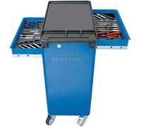 GEDORE Servante d’atelier 1578 l.605xP.375xH.930mm avec 6 tiroirs vides charg...