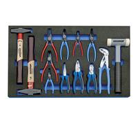 Gedore Assortiment de pinces pour circlips en module d'outils CT 4/4, 13 pièces - 2005 CT4-8000