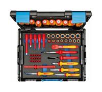 Gedore Assortiment d'outils Gedore VDE HYBRIDE 53 pcs. Installation électrique Quantité:1