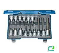 GEDORE Bleu Jeu de Tournevis 1/2 " 15-teilig Innen-6-kant 5-17mm