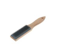 GEDORE Brosse lime, Pour limes et râpes, Fils de 10 mm, Avec manche en bois, Brosse métallique, Longueur 250 mm, 645