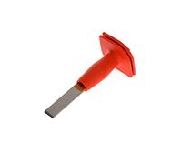 GEDORE Burin, Extra plat avec poignée pare-coups, Angle de pointe 60°, Largeur du tranchant 26 mm, Longueur 240 mm, Acier trempé, 104 HS