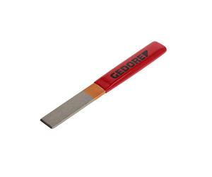 GEDORE Burin, Extra plat avec poignée plastique, Angle de pointe 60°, Largeur du tranchant 26 mm, Longueur 240 mm, Acier trempé, 104 P