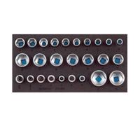 Gedore Check-Tool insert avec assortiment - 1500 CT1-19 IS