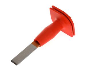 Gedore Ciseau à rainurer Gedore ovale plat, avec protège-mains 240x26x7 mm Quantité:1