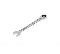 GEDORE Clé à fourche avec cliquet, Taille 18 mm, Plate, 12 pans, Profil UD, Clé, 7 R 18