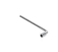 GEDORE Clé à pipe, 12 mm, Carré, 215 mm de long, Outil pour écrous et vis, Voiture, 25 V 12, Acier chromé