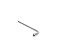 GEDORE Clé à pipe, 8 mm, Carré, 150 mm de long, Outil pour écrous et vis, Voiture, 25 V 8, Acier chromé
