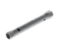 GEDORE Clé tubulaire double, 12 + 14 mm, 6 pans, 140 mm de long, Outil pour écrous et vis, Voiture, 26 R 12x14, Acier chromé