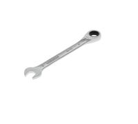 GEDORE Clé à fourche avec cliquet, Taille 16 mm, Plate, 12 pans, Profil UD, Clé, 7 R 16