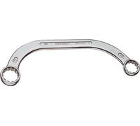 GEDORE Clé polygonale demi-lune 304 13 x 17 mm longueur 185 mm CV-acier chromé