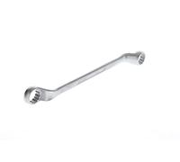 GEDORE Clé polygonale double, Taille 27+30 mm, Contre-coudée, Coudée à 5°, fine, 12 pans, Profil UD, Clé, 2 27X30