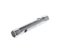 GEDORE Clé tubulaire double, 24 + 26 mm, 6 pans, 180 mm de long, Outil pour écrous et vis, Voiture, 26 R 24x26, Acier chromé