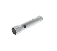 GEDORE Clé tubulaire double, 30 + 36 mm, 6 pans, 215 mm de long, Outil pour écrous et vis, Voiture, 26 R 30x36, Acier chromé