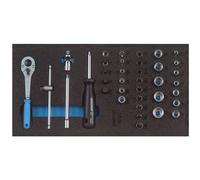 Gedore Composition de douilles 1/4" en module CT 1/3 - 1500 CT1-20