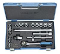Gedore Composition de douilles 3/8"" 6-22 mm - 30 HMU-3