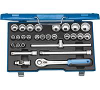 GEDORE D 19 VMU-10 Jeu de clés à douilles 1/2" 28 pièces UD 10-36 mm, 2682877