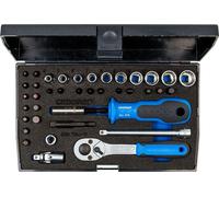 GEDORE D 20 TMU-10 Jeu de clés à douilles 1/4" 39 pièces UD-IN-IS-PH-PZ-TX, 1815660