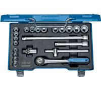 GEDORE D 30 HMU-3 Jeu de clés à douilles 3/8" 22 pièces profil UD 6-22 mm, 6240470