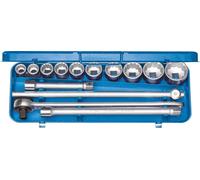 GEDORE D 32 EMU-2 Jeu de clés à douilles 3/4" 14 pièces profil UD 22-50 mm, 6280420