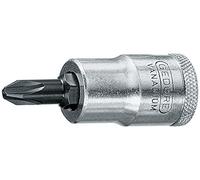 Gedore Tournevis IKS19 DIN 3120 – carré 1/2" PH4 – 1 pièce (6656810)