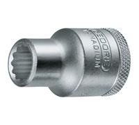 Gedore D 19 18 6134280 Douille 18 mm 1/2\ (12.5 mm)