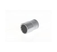 GEDORE Douille, Entraînement 1/2" 12,5 mm, 12 pans, Diamètre 19 mm, Outil, 19 19, Acier chromé