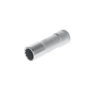 GEDORE Douille longue, Entraînement 3/8" 10 mm, 12 pans, Diamètre 13 mm, Outil, D 30 L 13, Acier chromé