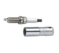 GEDORE D 55 Douille pour bougie d'allumage avec ressort de maintien 3/8" 14 mm, 1793586