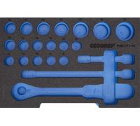 GEDORE EI-1100 CT1-19 Module mousse 1/2 L-BOXX 136 vide